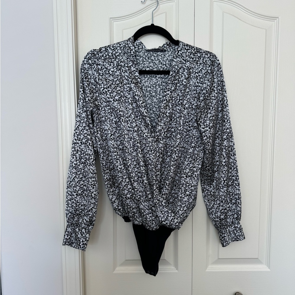 Abercrombie Long Sleeve Bodysuit Blouse